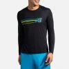 Brooks Distance Graphic Long Sleeve Men's Men's Clothing