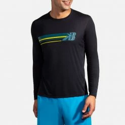 Brooks Distance Graphic Long Sleeve Men's Men's Clothing