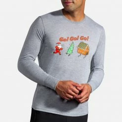 Brooks Run Merry Distance Long Sleeve Men's Men's Clothing