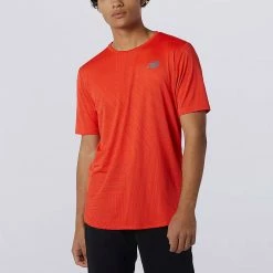 Men's Clothing New Balance Q Speed Fuel Short Sleeve Men's