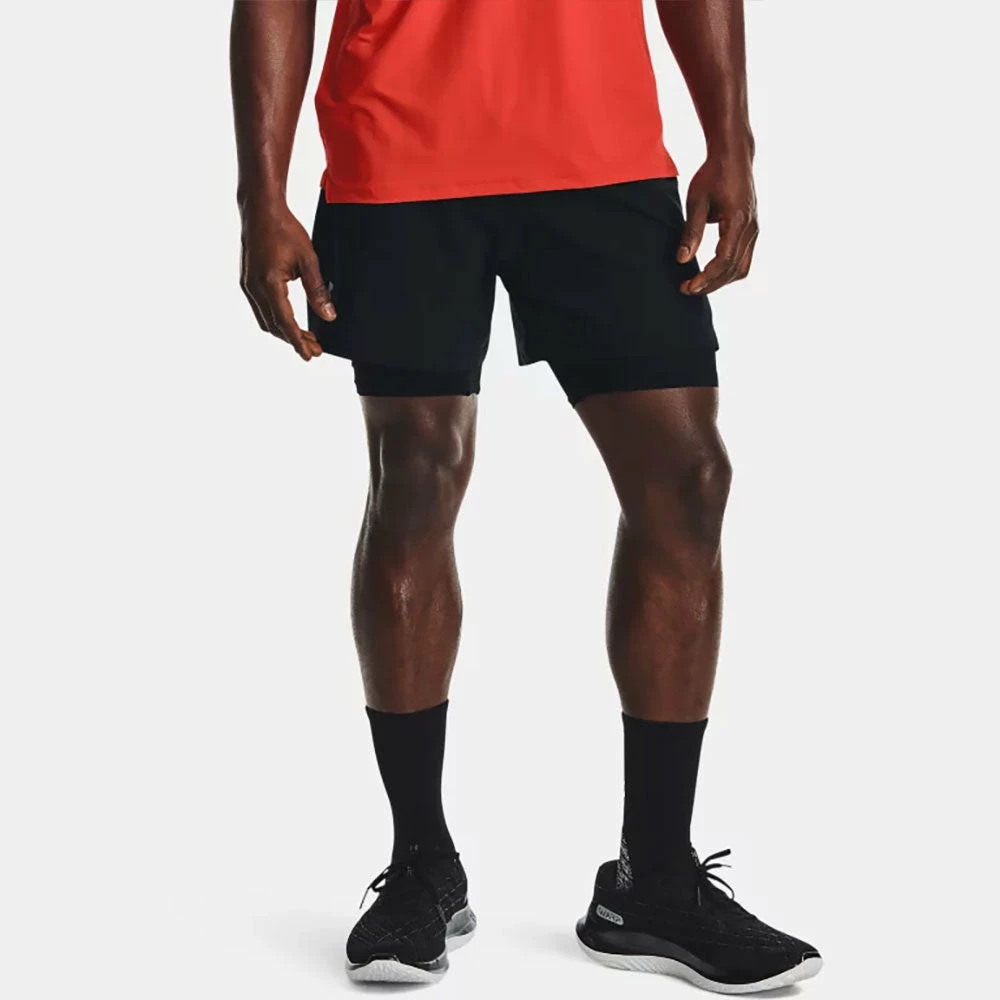 Under Armour Iso-Chill Run 2-in-1 Shorts Men's Men's Clothing 5 Under Armour Iso-Chill Run 2-in-1 Shorts Men's Men's Clothing