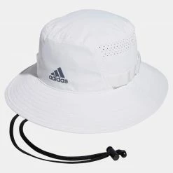 Headwear Adidas Victory 4 Bucket Hat Men's White/Onix Grey