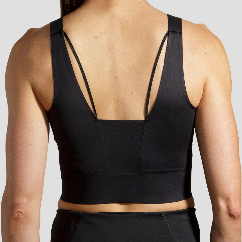 Women's Clothing Brooks Run Within Crop Tank Women's 4 Women's Clothing Brooks Run Within Crop Tank Women's
