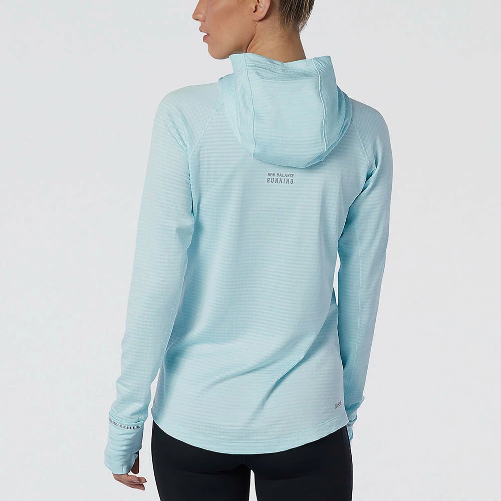 Women's Clothing New Balance Heat Grid Hoodie Women's 4 Women's Clothing New Balance Heat Grid Hoodie Women's
