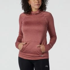 Women's Clothing New Balance Heat Grid Hoodie Women's 8 Women's Clothing New Balance Heat Grid Hoodie Women's