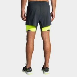 Brooks Run Visible 5" 2-in-1 Short Men's Men's Clothing