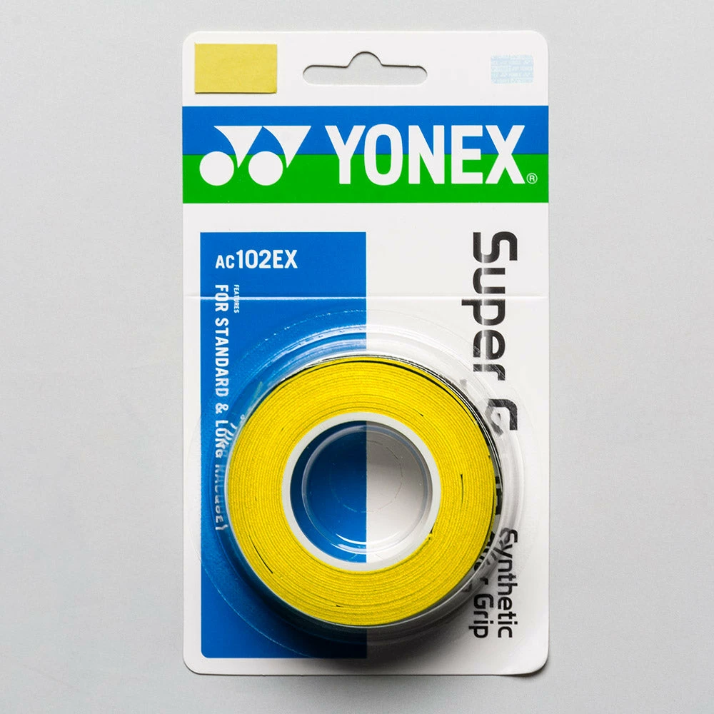 Yonex Super Grap Overgrip 3 Pack Tennis Accessories 11 Yonex Super Grap Overgrip 3 Pack Tennis Accessories