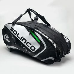 Tennis Accessories Solinco Tour 15-Pack Racquet Bag Green