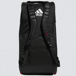 Adidas Tour Tennis 12 Racquet Bag Black/White/Scarlet