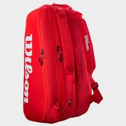 Wilson Super Tour 9 Pack Red Tennis Accessories
