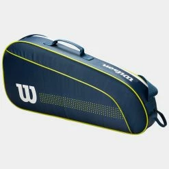 Wilson Junior 3 Pack Navy/White/Lime Green