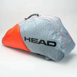 Tennis Accessories HEAD Radical 6 Racquet Combi Grey/Orange