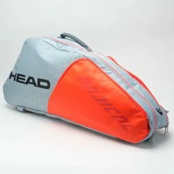 Tennis Accessories HEAD Radical 6 Racquet Combi Grey/Orange