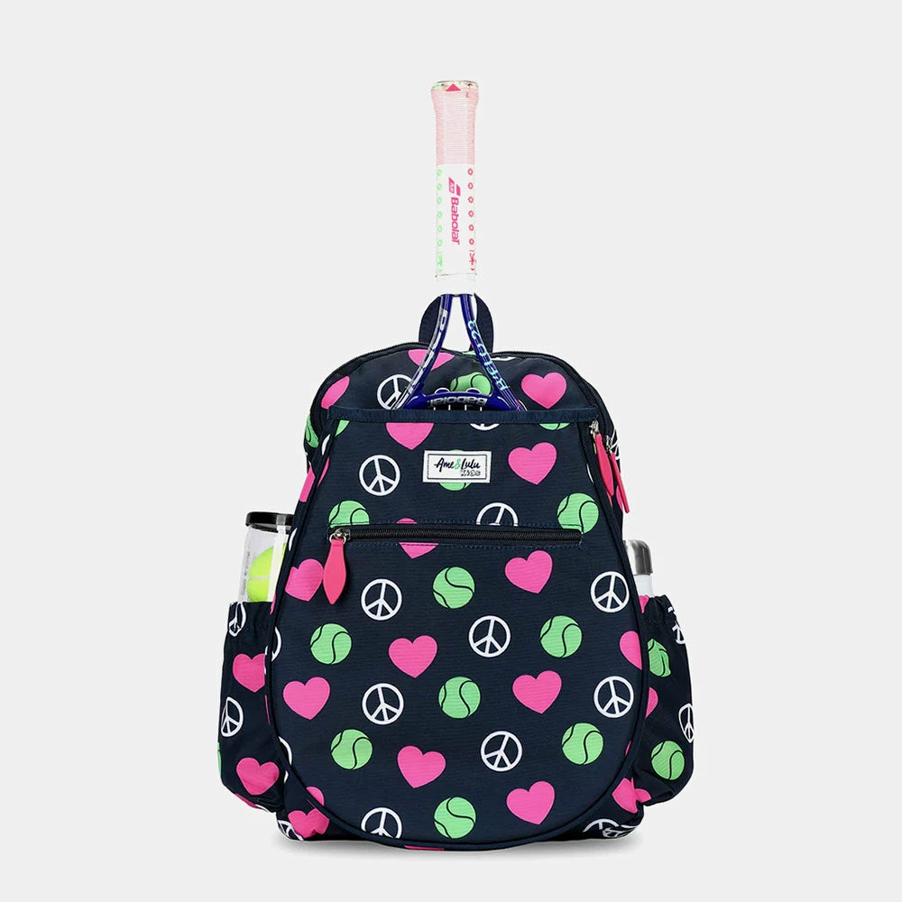 Ame & Lulu Tennis Accessories Ame And Lule Big Love Tennis Kids' Backpack 7 Ame & Lulu Tennis Accessories Ame And Lule Big Love Tennis Kids' Backpack