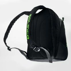 Solinco Tour Backpack Black/Neon Green Tennis Accessories 5 Solinco Tour Backpack Black/Neon Green Tennis Accessories