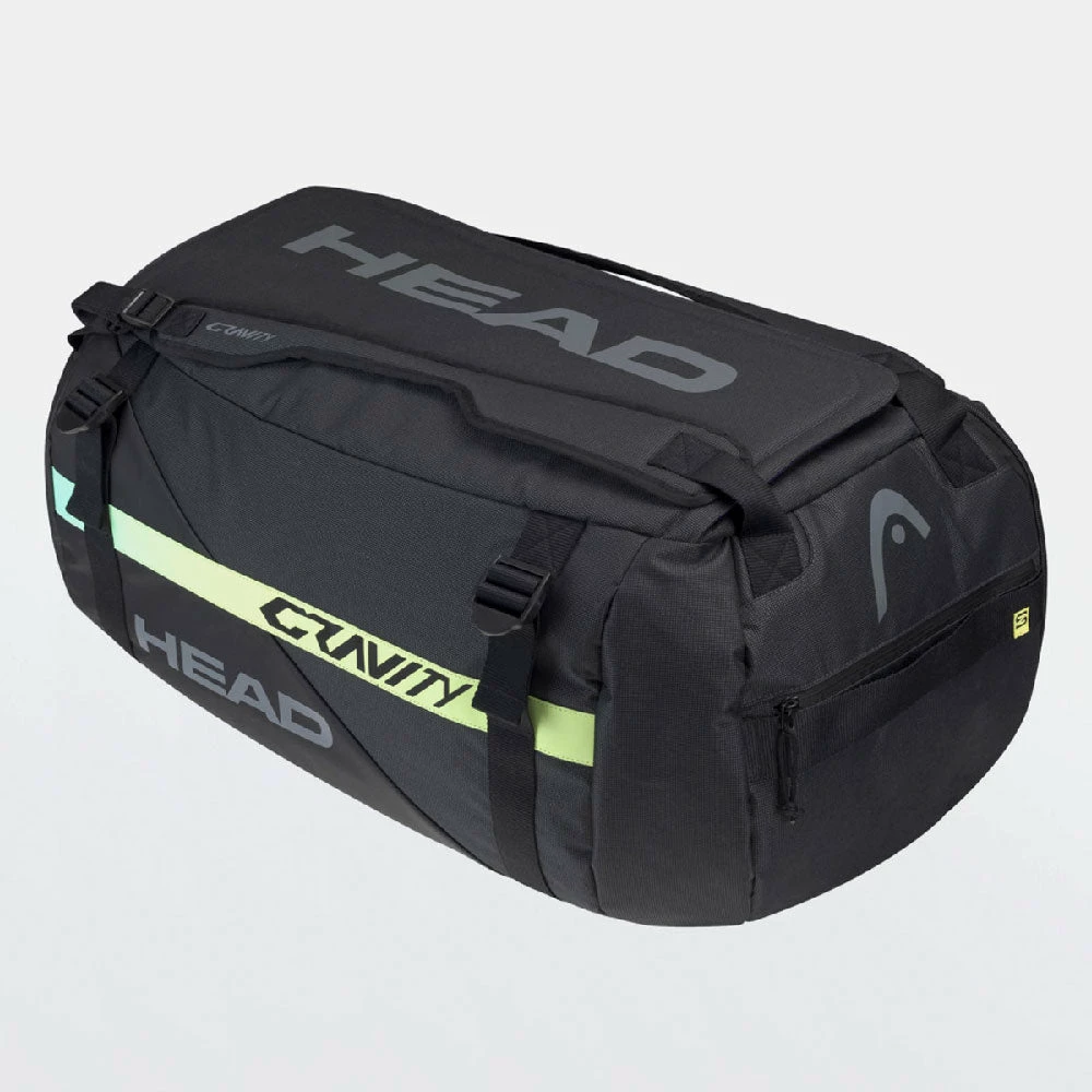 HEAD Gravity R-Pet Duffle Bag Black/Mix Tennis Accessories 3 HEAD Gravity R-Pet Duffle Bag Black/Mix Tennis Accessories