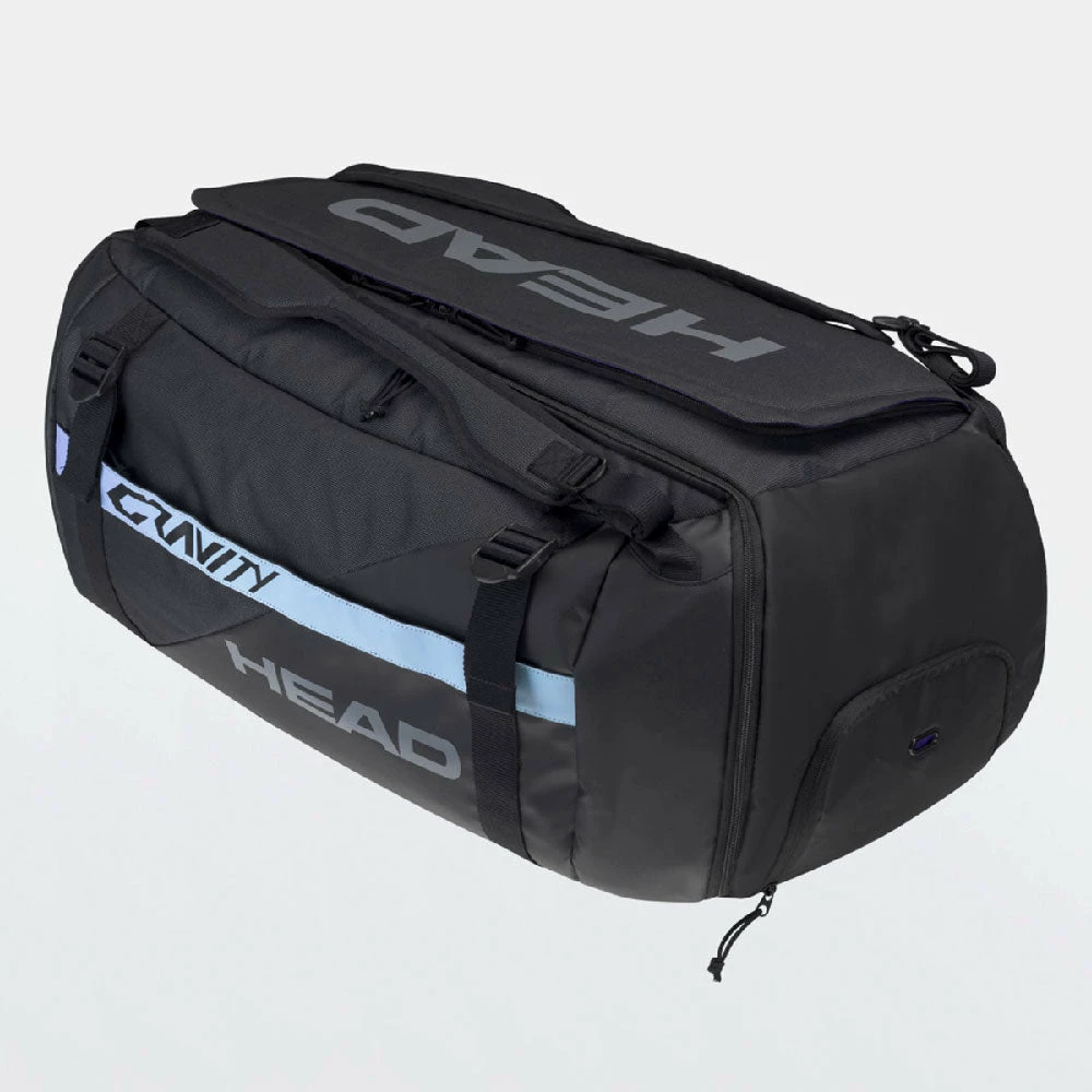 HEAD Gravity R-Pet Duffle Bag Black/Mix Tennis Accessories 4 HEAD Gravity R-Pet Duffle Bag Black/Mix Tennis Accessories