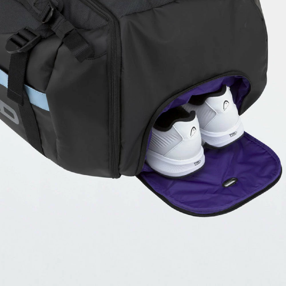 HEAD Gravity R-Pet Duffle Bag Black/Mix Tennis Accessories 5 HEAD Gravity R-Pet Duffle Bag Black/Mix Tennis Accessories