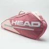 Tennis Accessories HEAD Tour Team 3 Racquet Pro Bag Rose/White