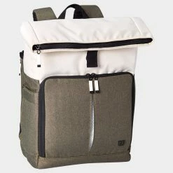 Wilson Women's Backpack Cream/Forest Green/Black