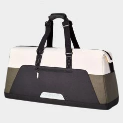 Wilson Women's Racquet Bag Cream/Forest Green/Black