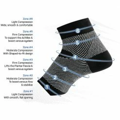 Injury Prevention & Recovery OS1st FS6 Performance Foot Sleeve (Single)