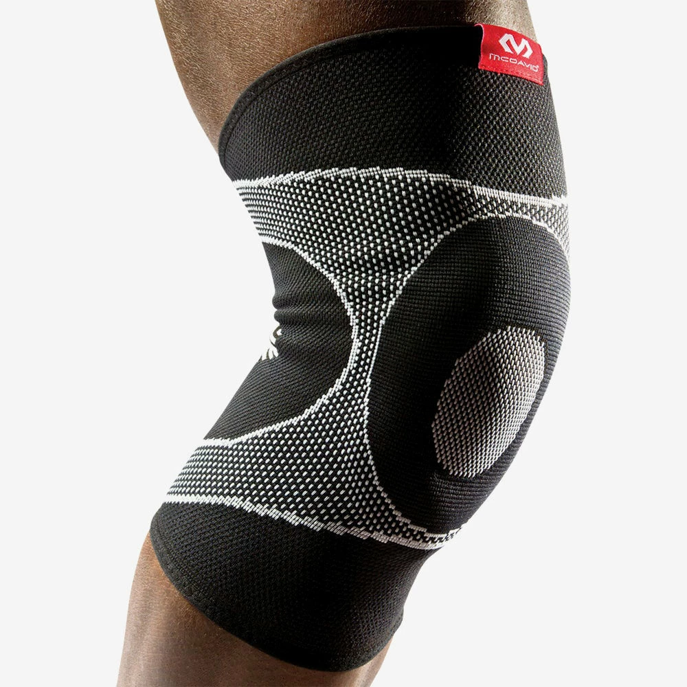 McDavid 4-Way Elastic Knee Sleeve Injury Prevention & Recovery 3 McDavid 4-Way Elastic Knee Sleeve Injury Prevention & Recovery