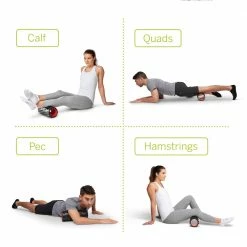 Injury Prevention & Recovery Trigger Point Carbon Deep Tissue Foam Roller