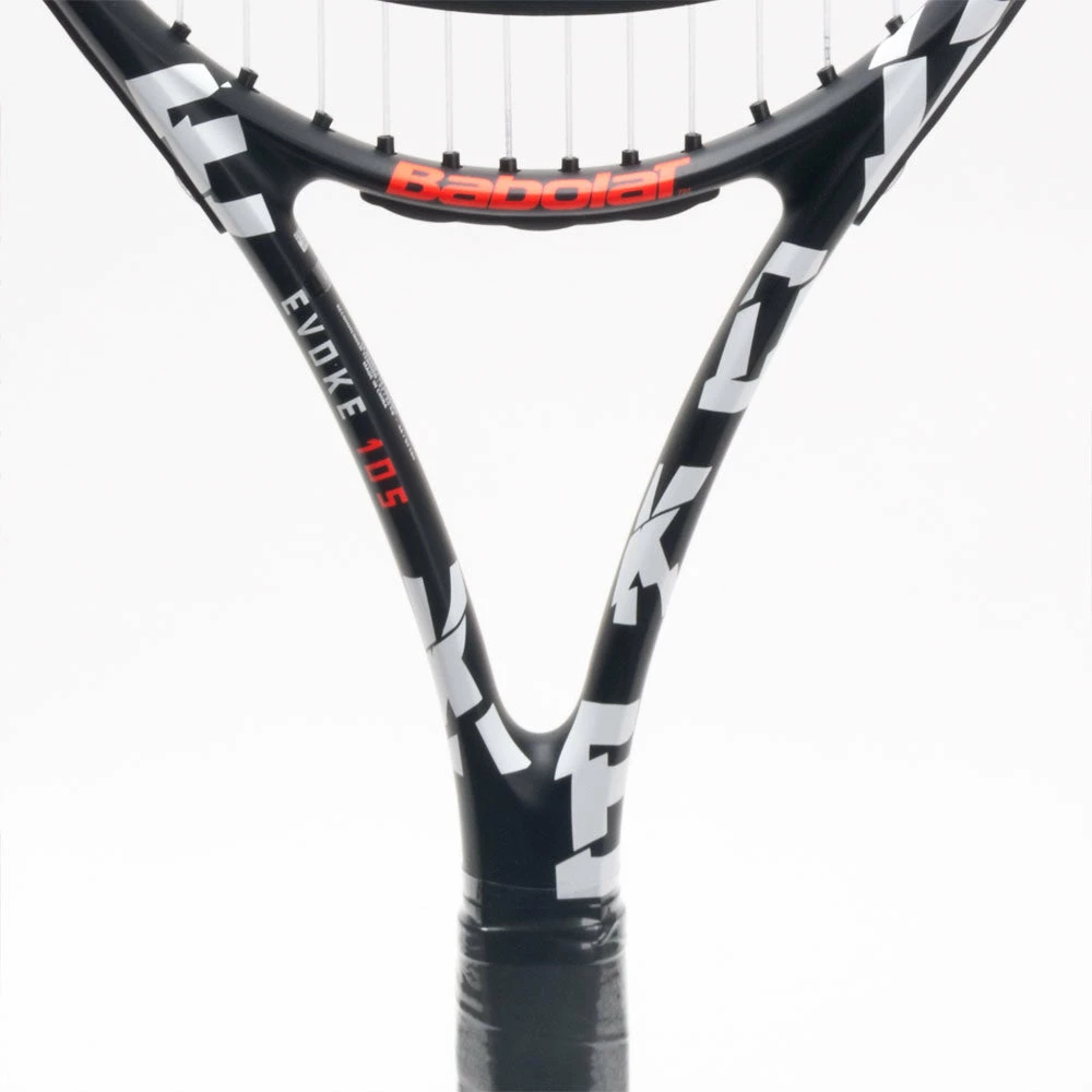 Tennis Racquets Babolat EVOKE 105 Black/Orange 4 Tennis Racquets Babolat EVOKE 105 Black/Orange