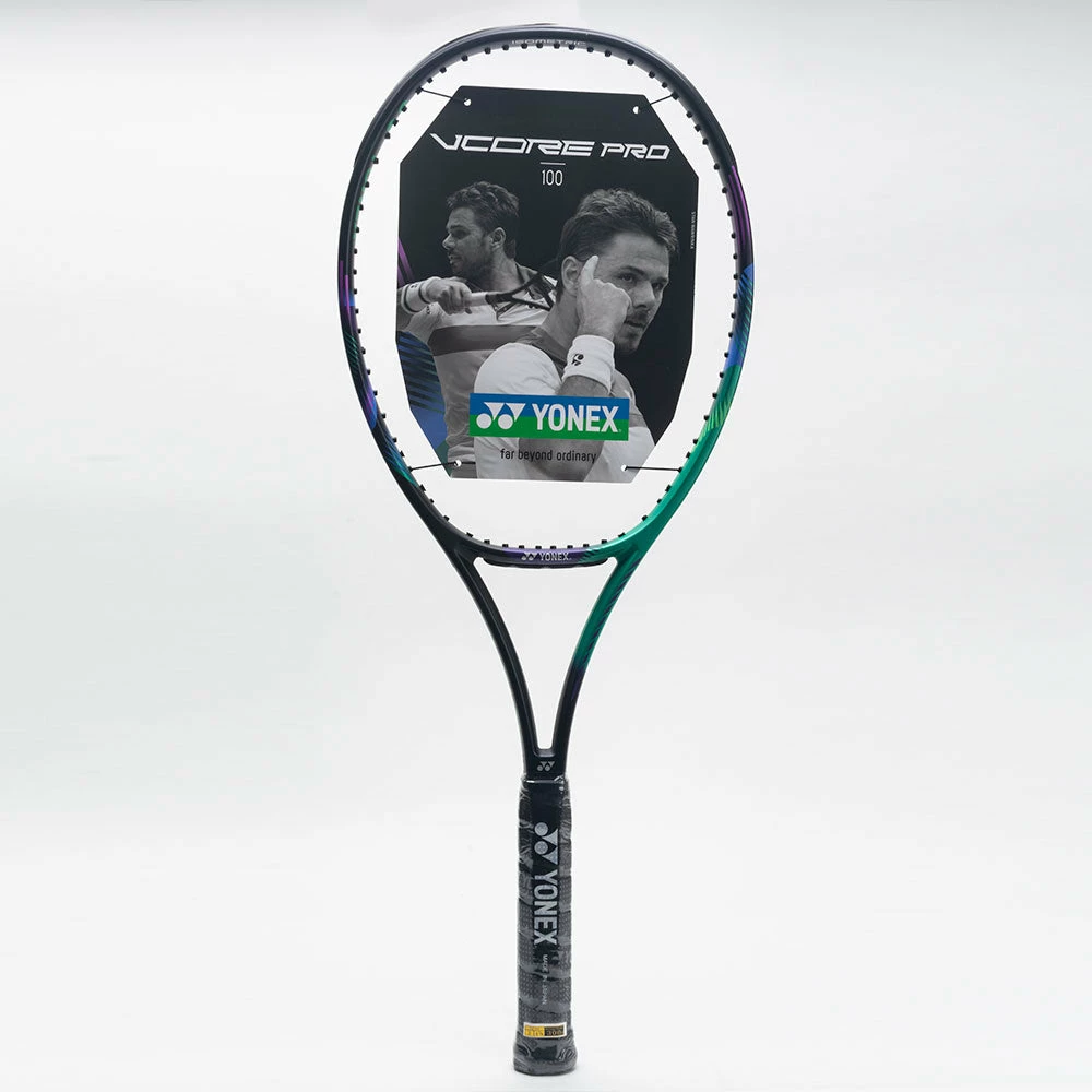 Tennis Racquets Yonex VCORE Pro 100 300g Green/Purple 3 Tennis Racquets Yonex VCORE Pro 100 300g Green/Purple