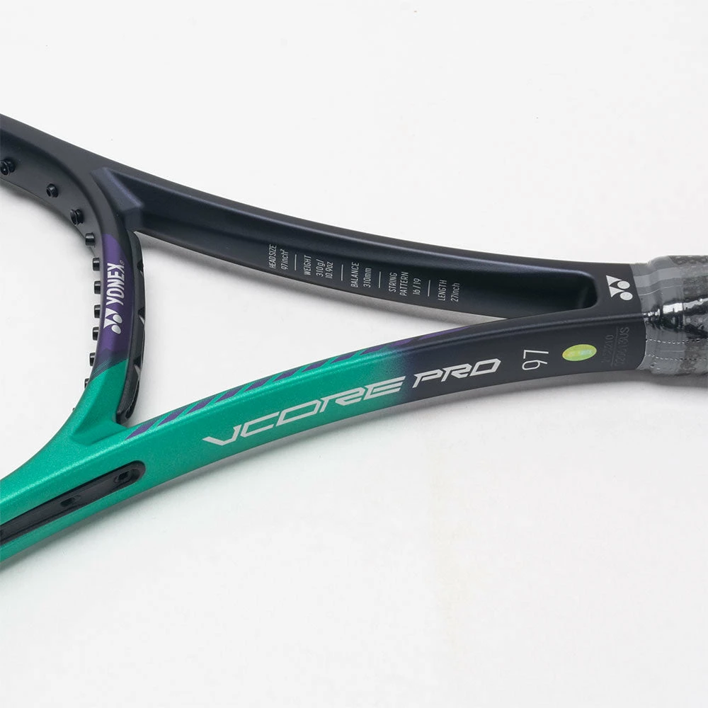 Yonex VCORE Pro 97 310g Green/Purple 6 Yonex VCORE Pro 97 310g Green/Purple