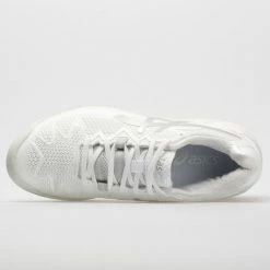 ASICS GEL-Resolution 8 Women's White/Pure Silver 10 ASICS GEL-Resolution 8 Women's White/Pure Silver