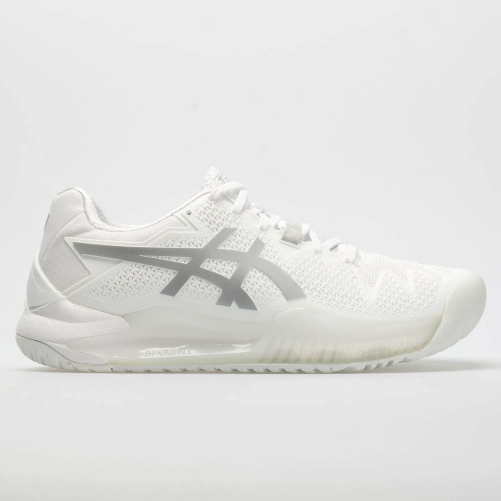 ASICS GEL-Resolution 8 Women's White/Pure Silver 3 ASICS GEL-Resolution 8 Women's White/Pure Silver