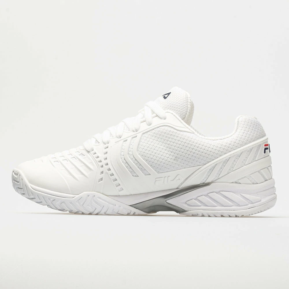 Tennis Shoes Fila Axilus 2 Energized Men's White/White/Navy 4 Tennis Shoes Fila Axilus 2 Energized Men's White/White/Navy