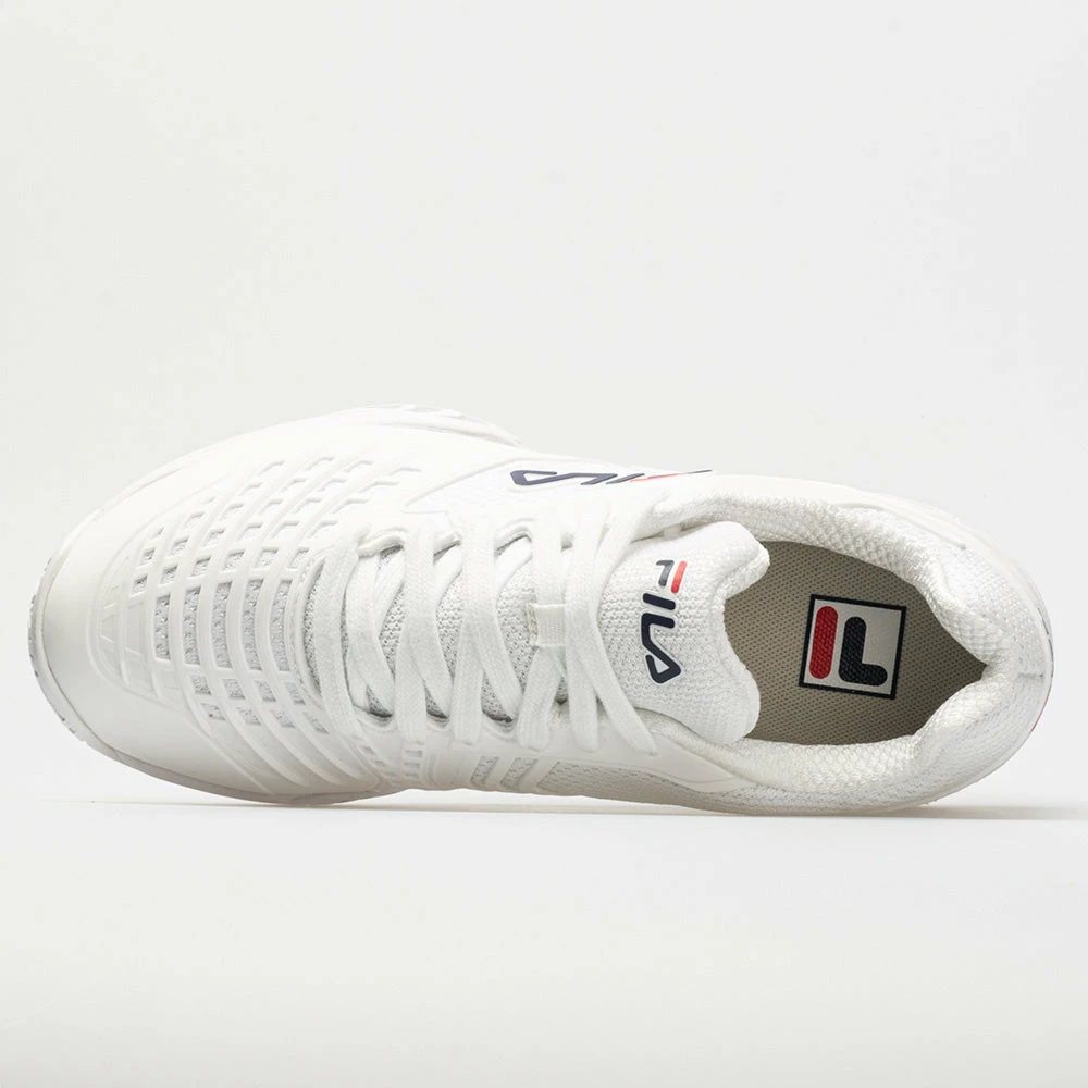 Tennis Shoes Fila Axilus 2 Energized Men's White/White/Navy 5 Tennis Shoes Fila Axilus 2 Energized Men's White/White/Navy