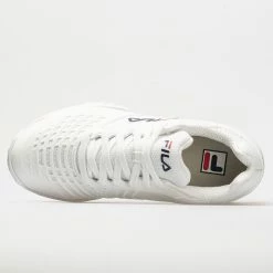 Fila Axilus 2 Energized Women's White/White/Fila Navy Tennis Shoes 10 Fila Axilus 2 Energized Women's White/White/Fila Navy Tennis Shoes