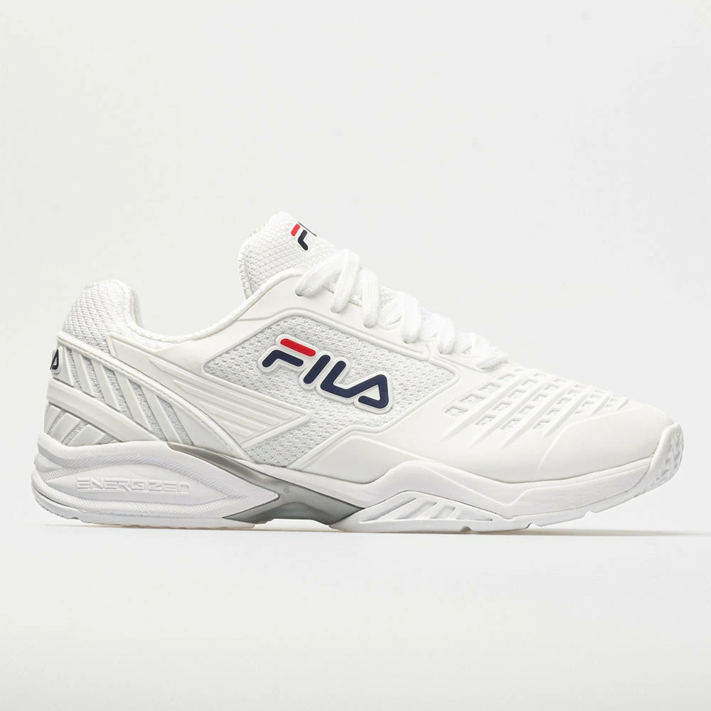 Fila Axilus 2 Energized Women's White/White/Fila Navy Tennis Shoes 3 Fila Axilus 2 Energized Women's White/White/Fila Navy Tennis Shoes