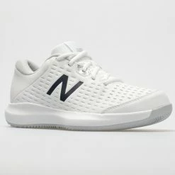 New Balance 696v4 Women's White/Pigment Tennis Shoes