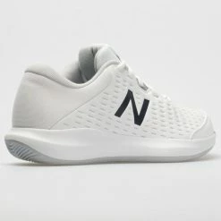 New Balance 696v4 Women's White/Pigment Tennis Shoes