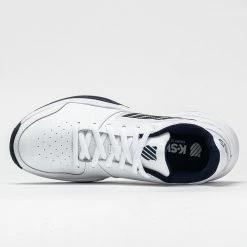 K-Swiss Court Express Men's White/Navy 10 K-Swiss Court Express Men's White/Navy