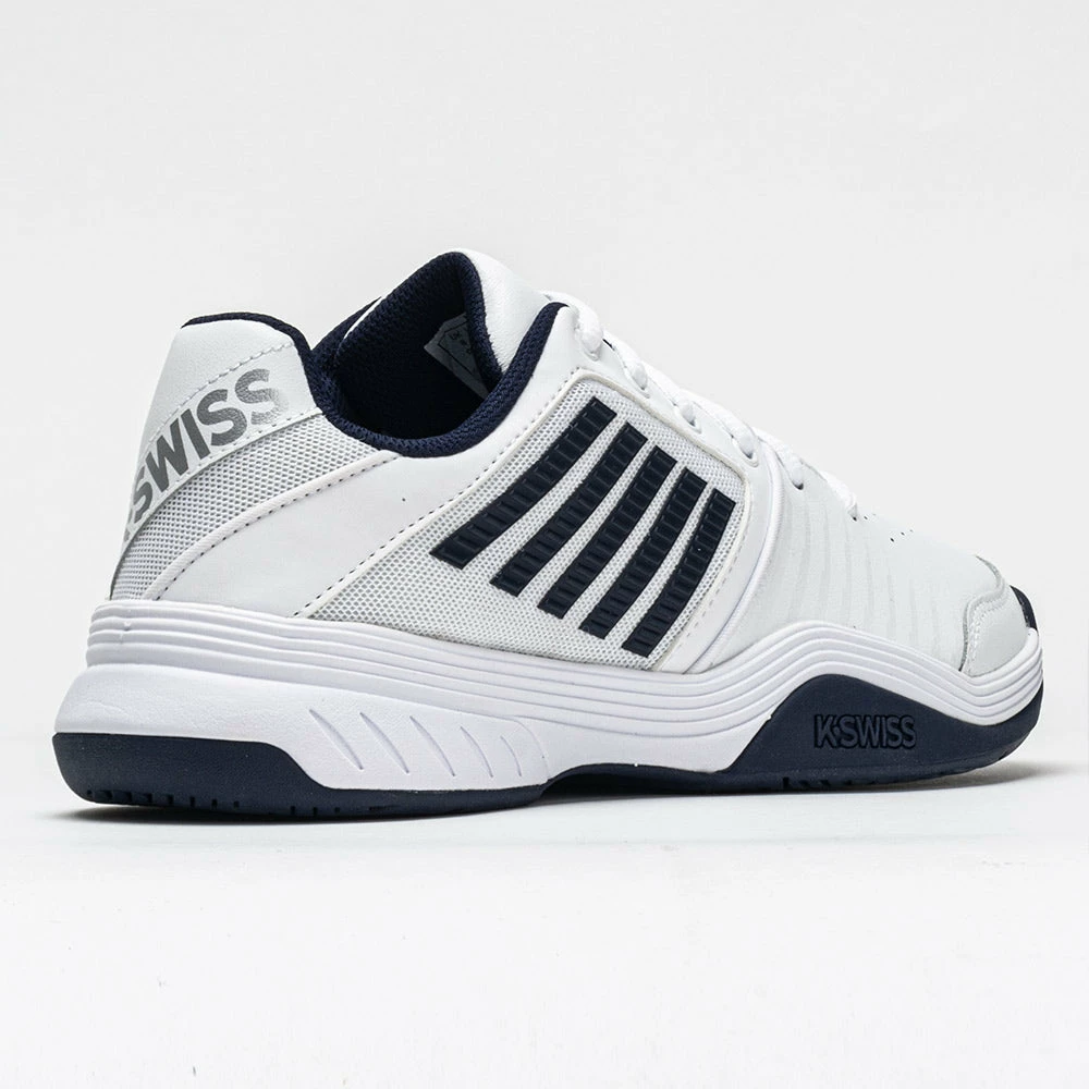 K-Swiss Court Express Men's White/Navy 8 K-Swiss Court Express Men's White/Navy