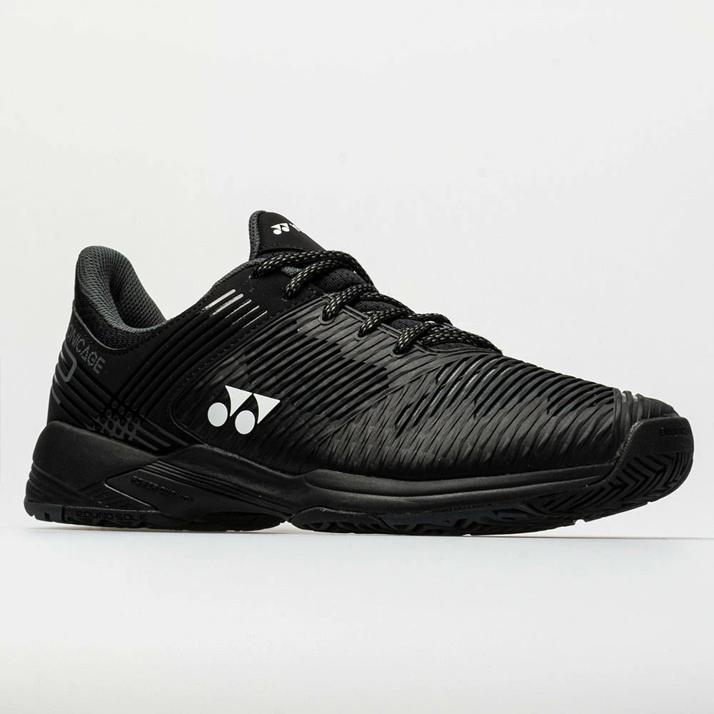 Tennis Shoes Yonex Power Cushion Sonicage 2 Men's Black 7 Tennis Shoes Yonex Power Cushion Sonicage 2 Men's Black