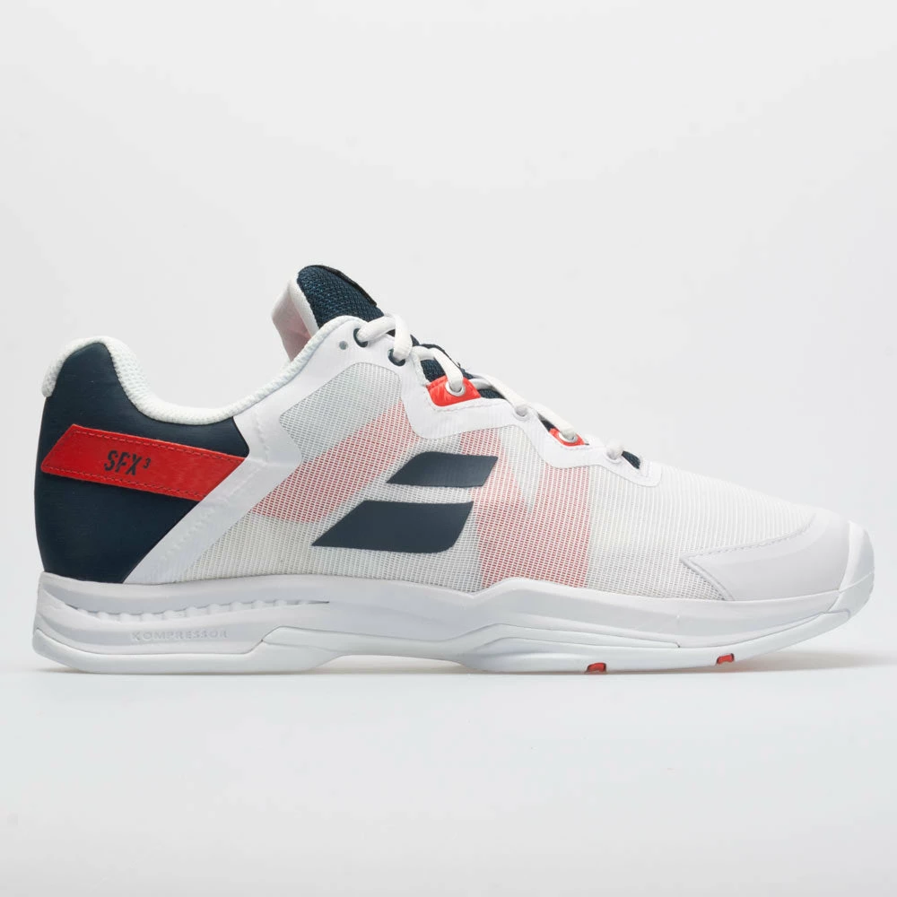 Babolat SFX3 Men's White/Estate Blue 3 Babolat SFX3 Men's White/Estate Blue