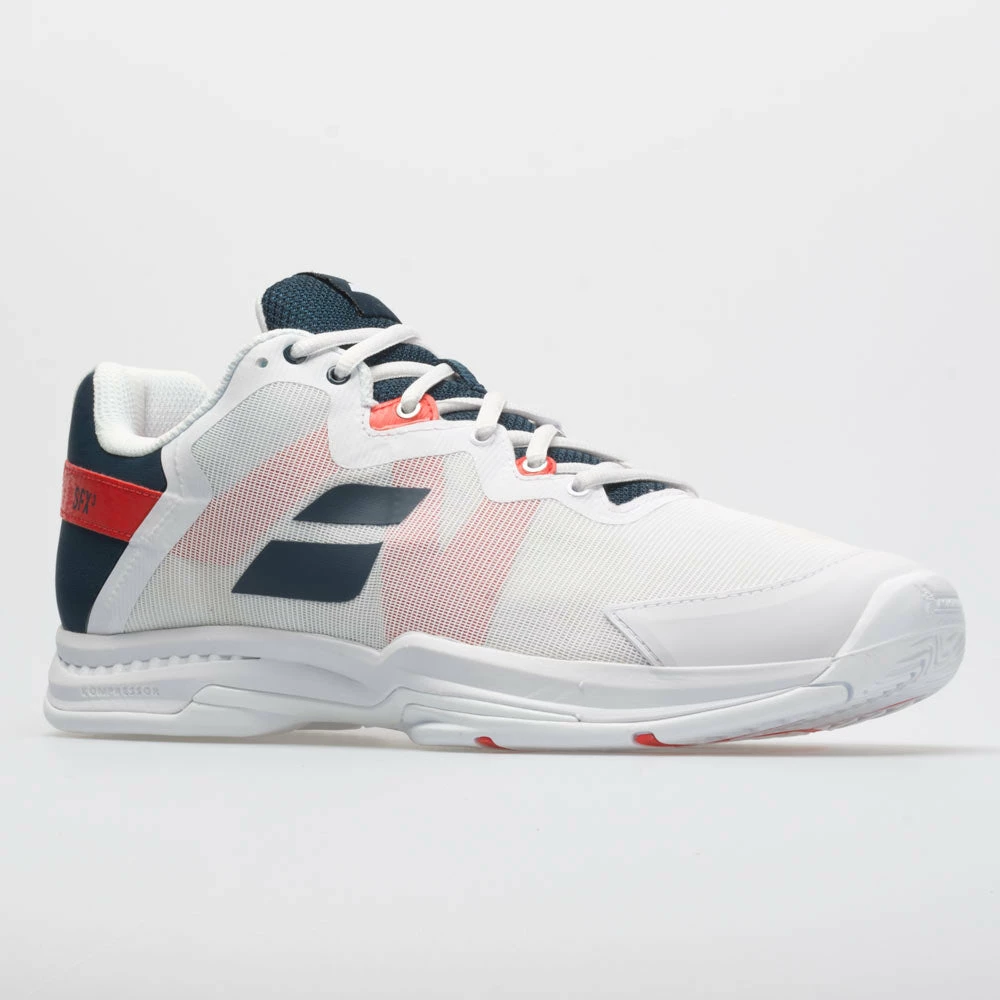 Babolat SFX3 Men's White/Estate Blue 7 Babolat SFX3 Men's White/Estate Blue