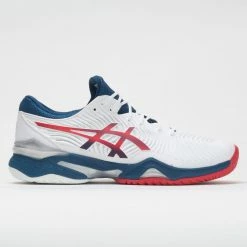 Tennis Shoes ASICS Court FF 2 Men's White/Mako Blue