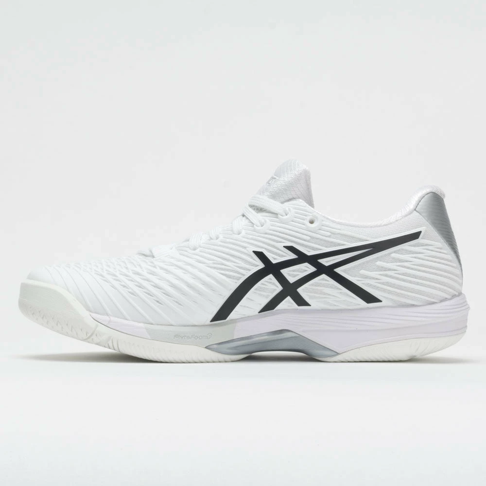 ASICS Solution Speed FF 2 Men's White/Black Tennis Shoes 4 ASICS Solution Speed FF 2 Men's White/Black Tennis Shoes