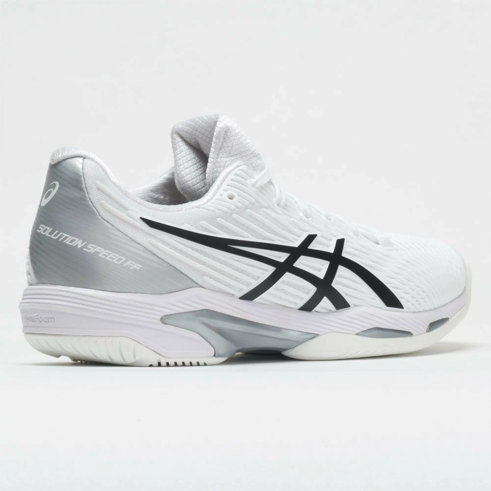ASICS Solution Speed FF 2 Men's White/Black Tennis Shoes 8 ASICS Solution Speed FF 2 Men's White/Black Tennis Shoes