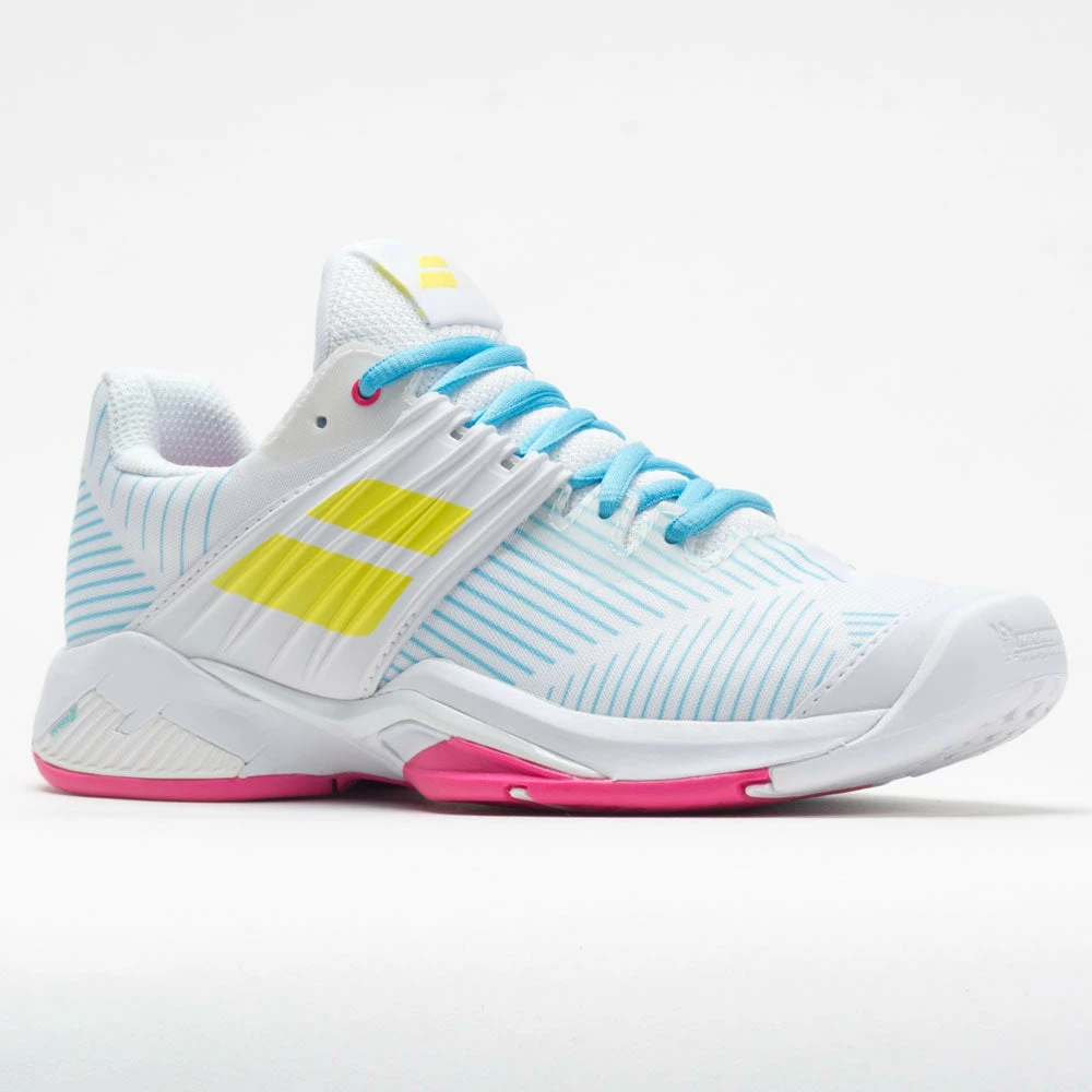 Babolat Propulse Fury Women's White/Sulphur Spring 7 Babolat Propulse Fury Women's White/Sulphur Spring