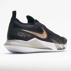 Nike React Vapor NXT Women's Black/White/Metallic Red Bronze Tennis Shoes 13 Nike React Vapor NXT Women's Black/White/Metallic Red Bronze Tennis Shoes