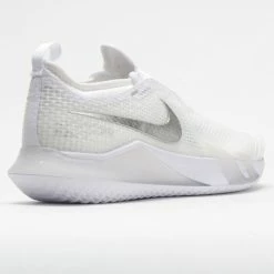 Tennis Shoes Nike React Vapor NXT Women's White/Metallic Silver/Grey Fog
